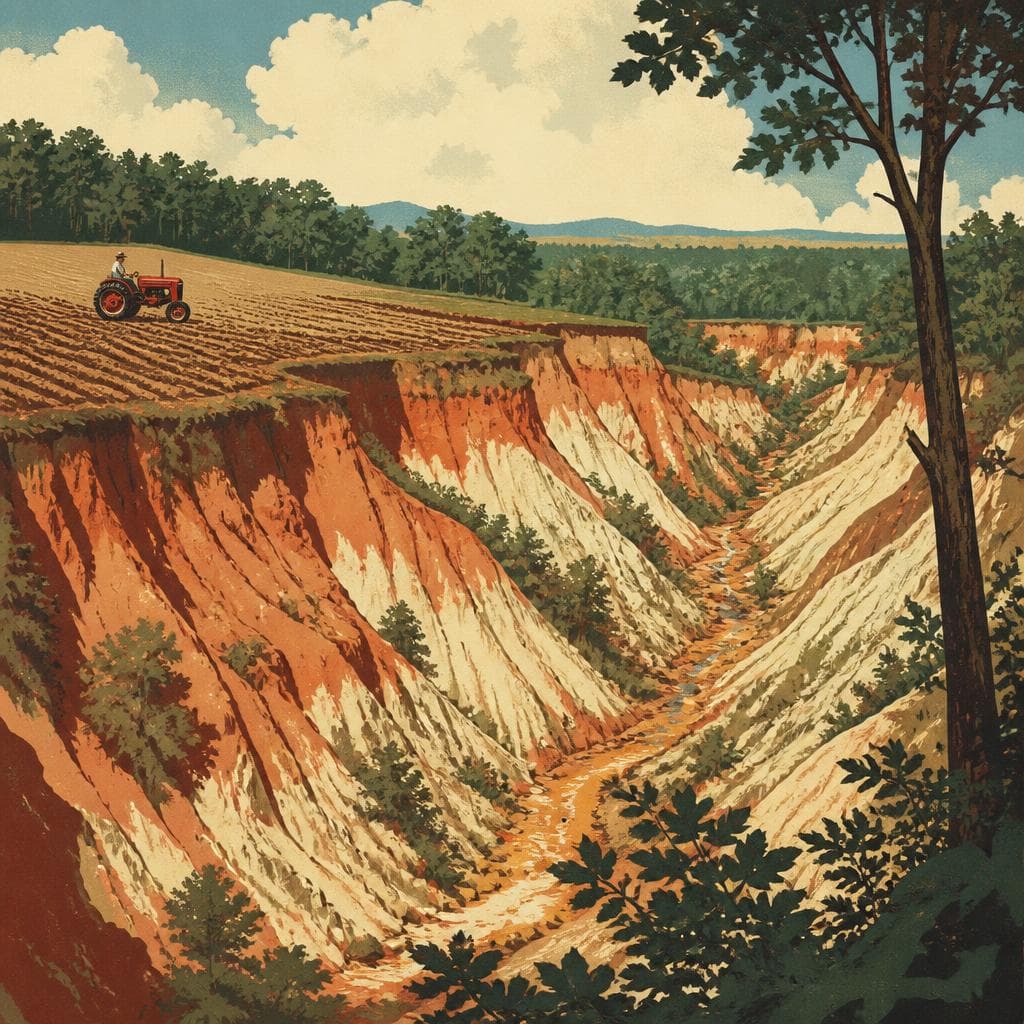 Cover art for How Farming Cut Georgia’s Little Grand Canyon