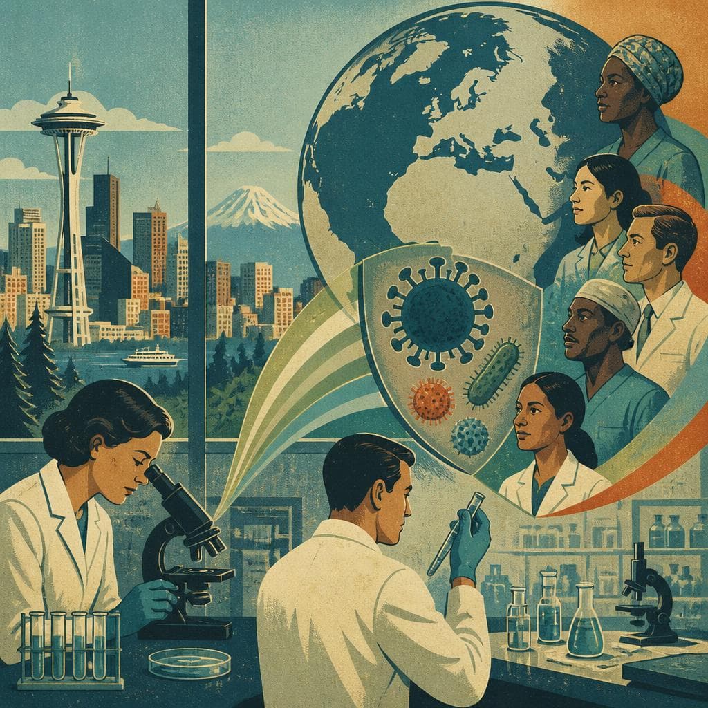 Cover art for A Global Fight, Built in Seattle Labs