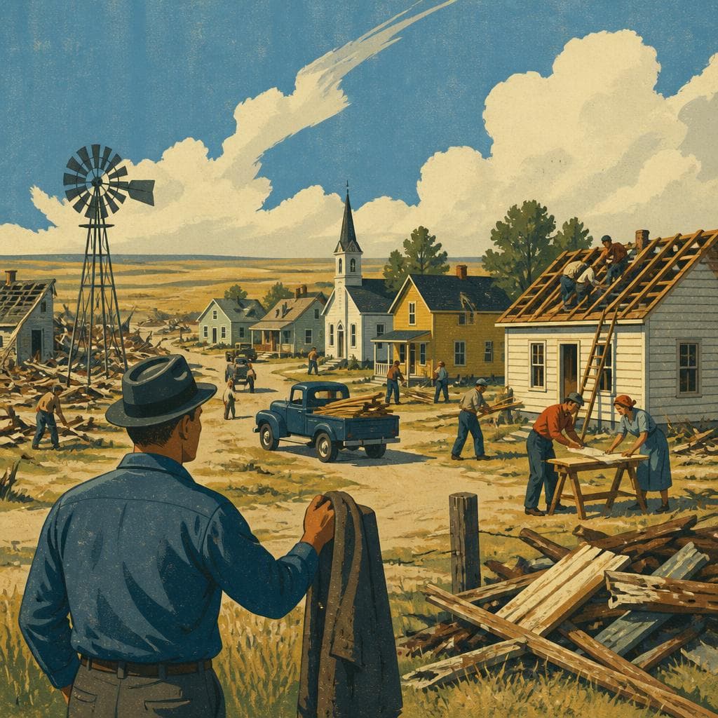 Cover art for After the Wind, Pilger Stayed