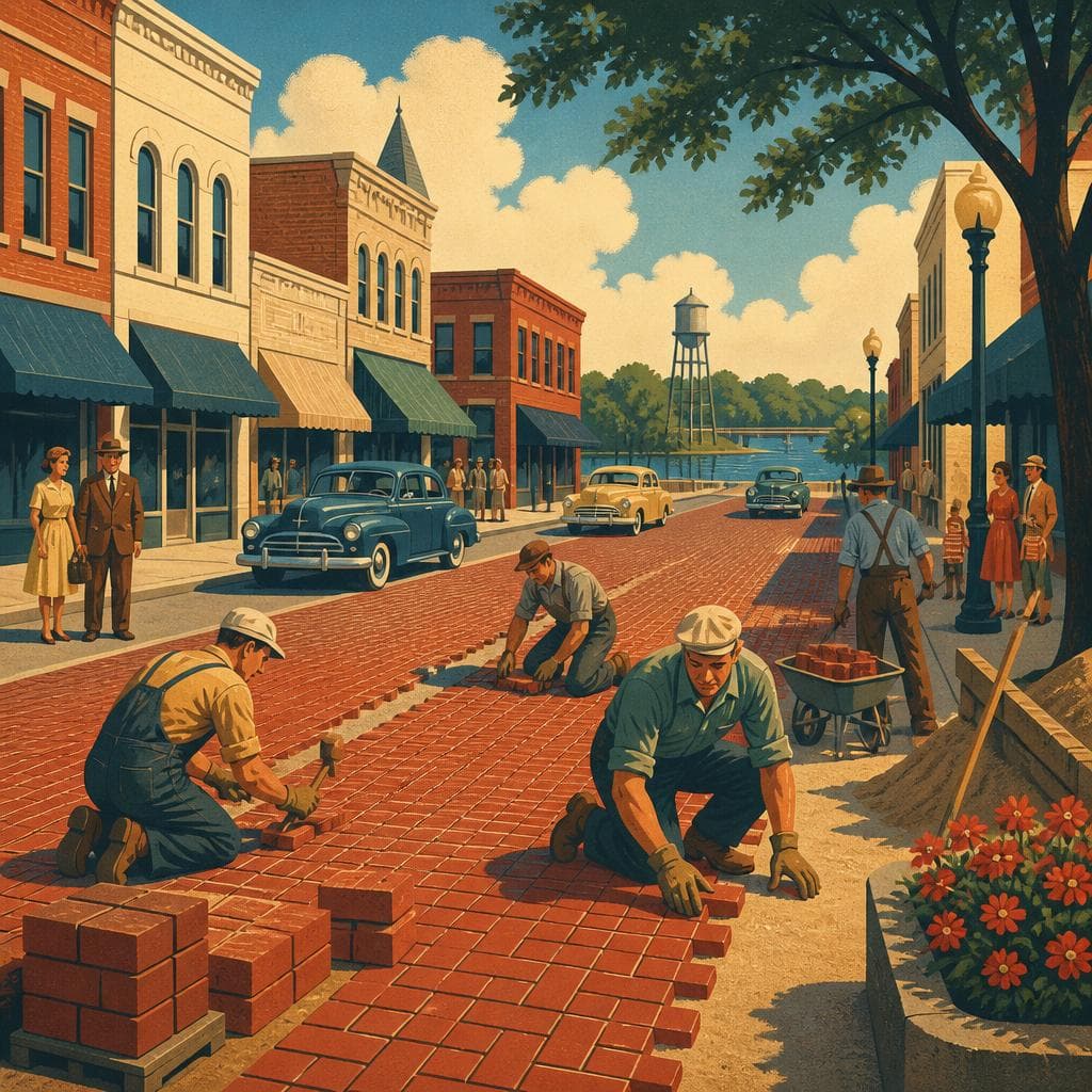 Cover art for When Main Street Put On Brick