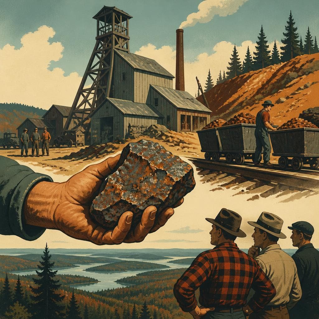 Cover art for The Mine That Made the Gogebic Real