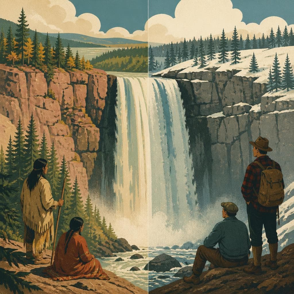Cover art for Where Minnesota’s Tallest Waterfall Splits a Border