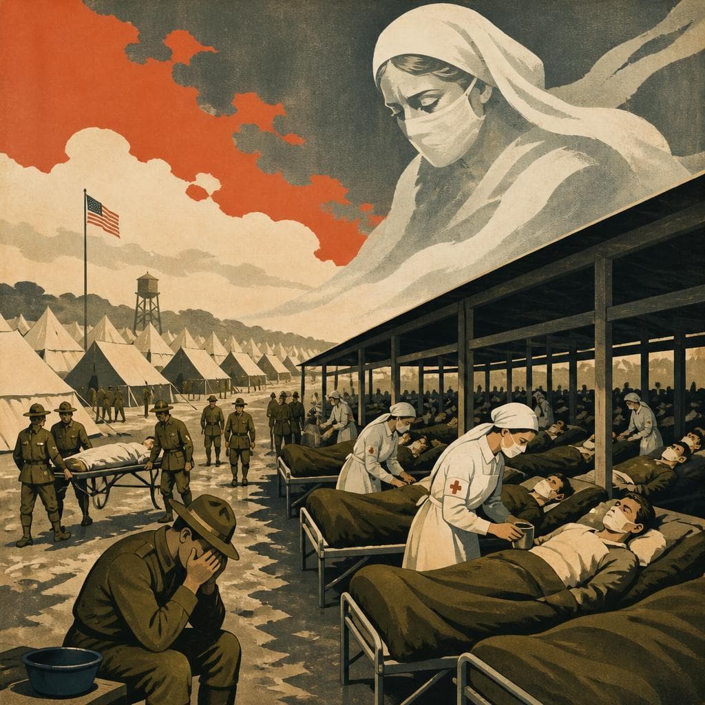 Cover art for When Influenza Overtook Camp Custer