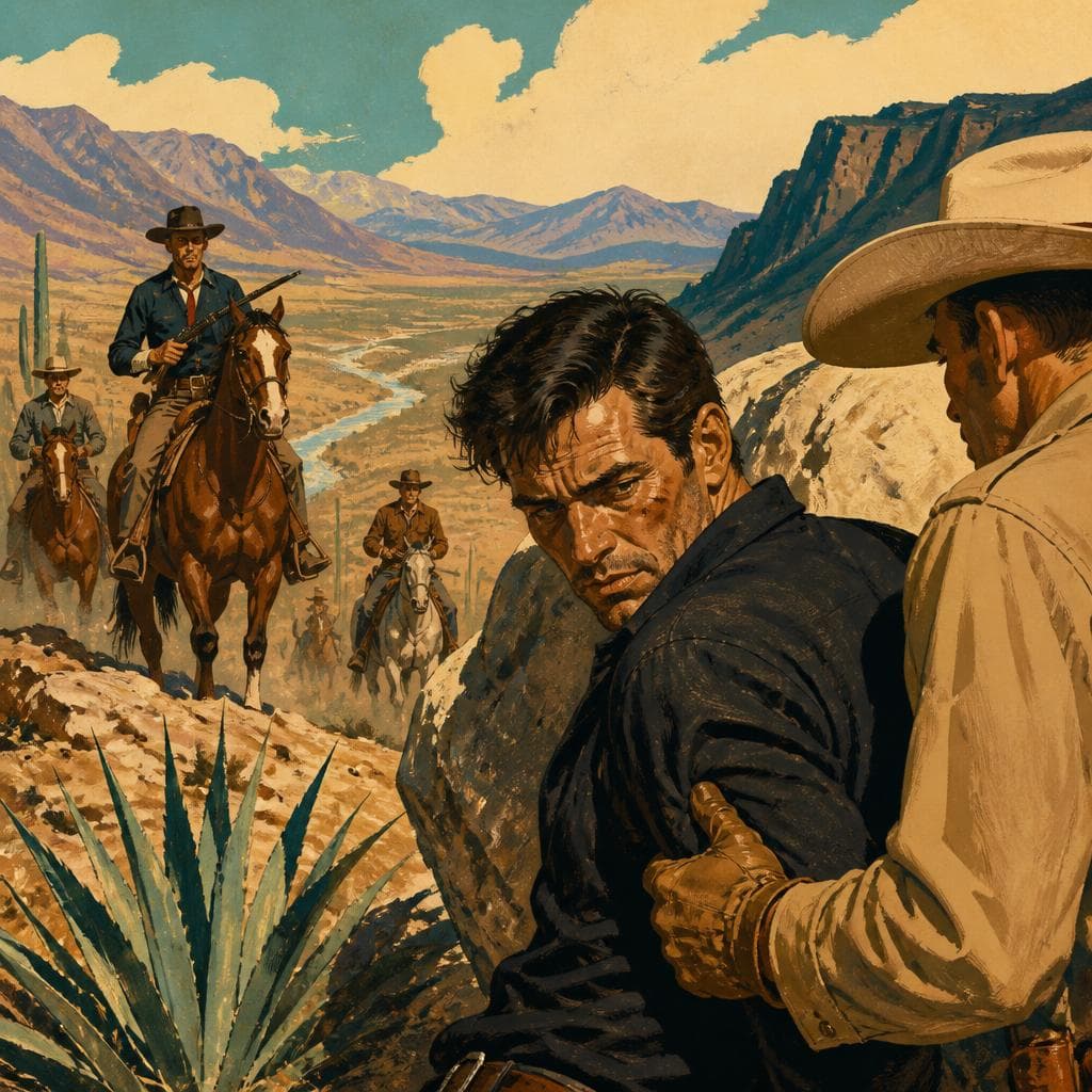 Cover art for The Border Closed In on Cullen Baker
