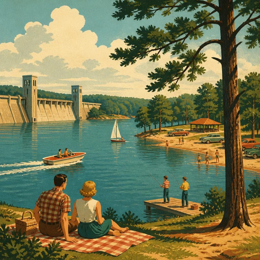 Cover art for A Lake Built to Serve, and to Stay