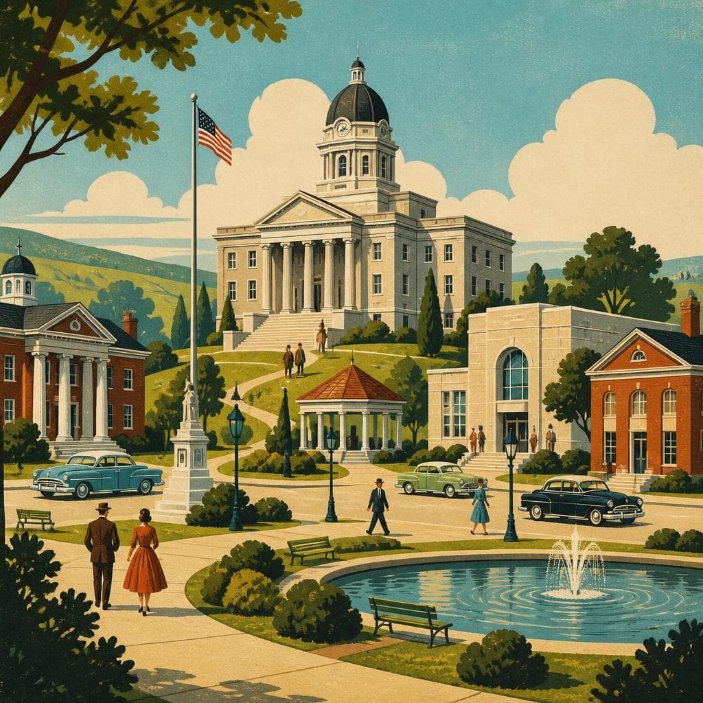 Cover art for Where the County Came to Do Its Business