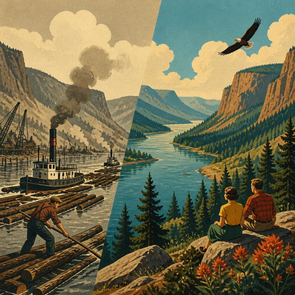 Cover art for When the Gorge Became More Than a Passage
