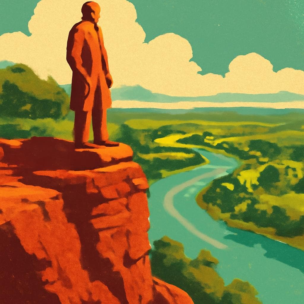 Cover art for The Figure on the Bluff