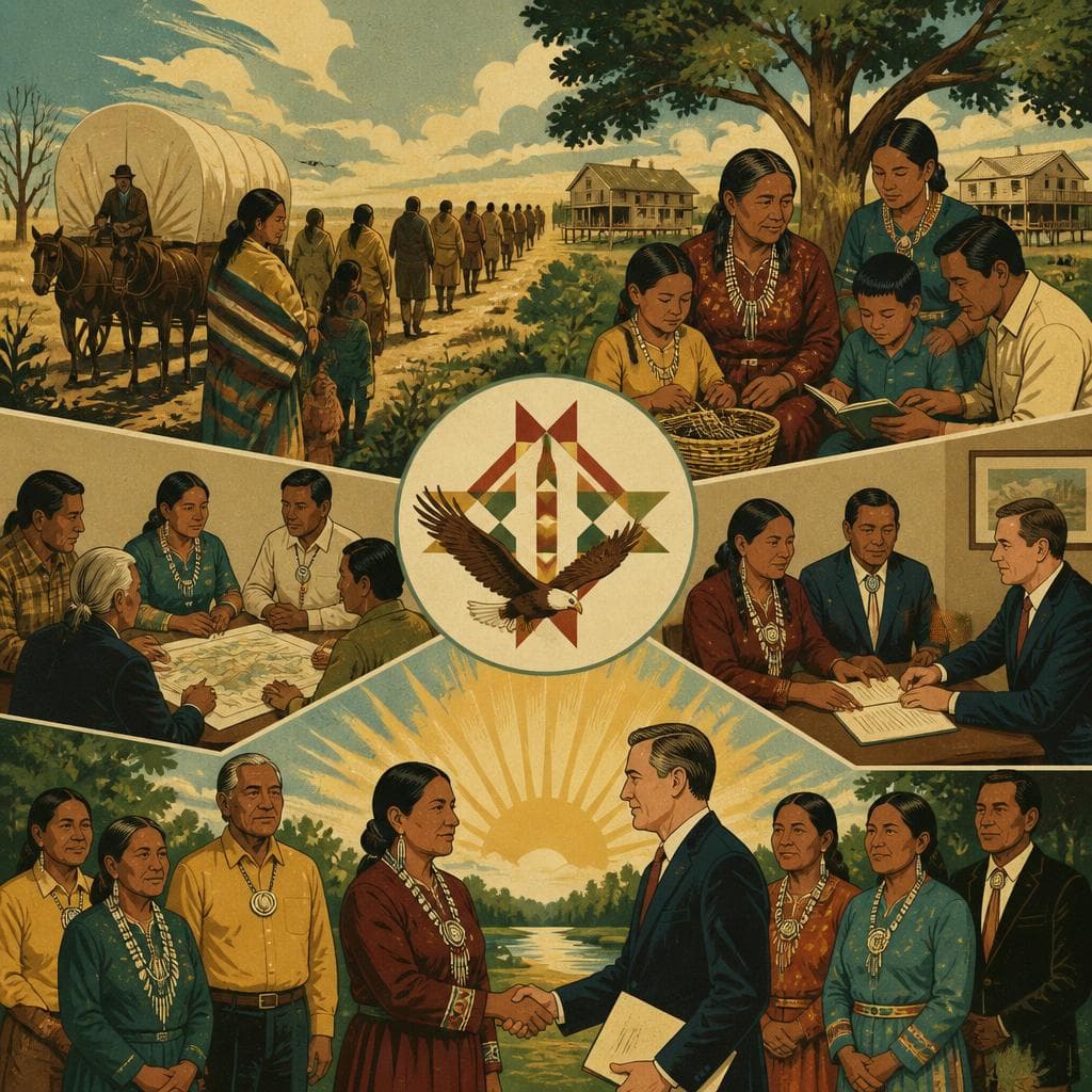 Cover art for How Poarch Endured and Won Recognition