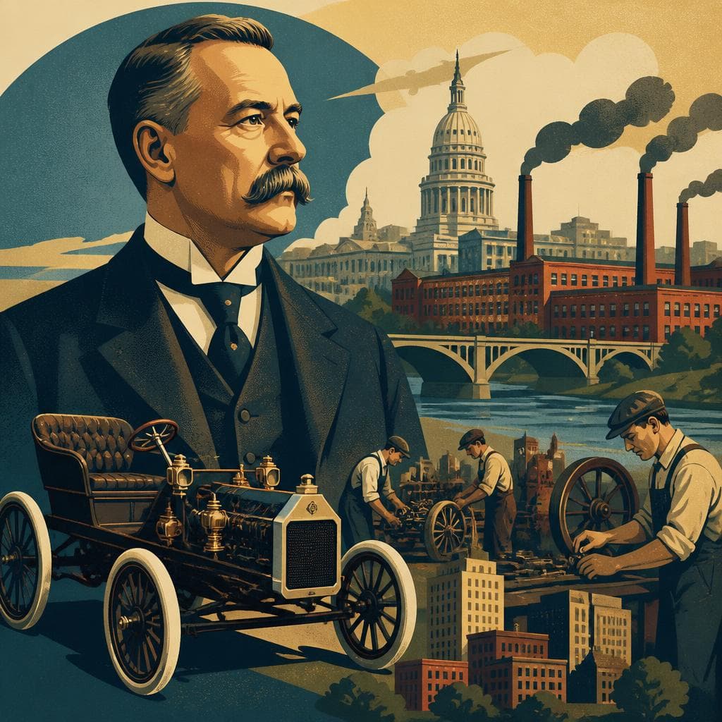 Cover art for How R.E. Olds Put Lansing on Wheels