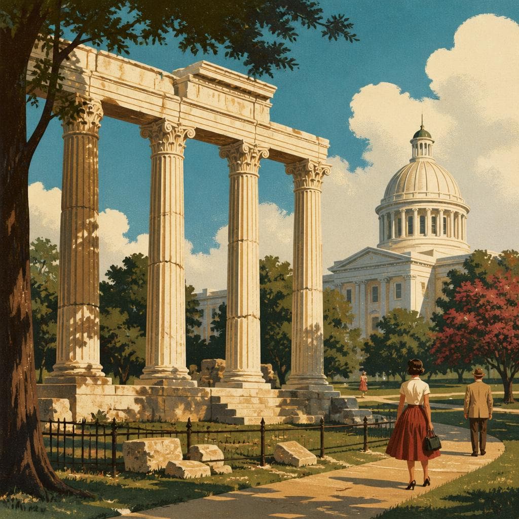 Cover art for When Alabama’s Capital Left, the Columns Stayed