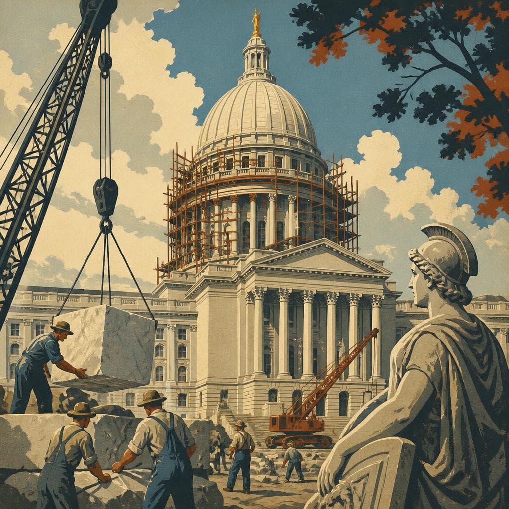 Cover art for After the Fire, a Capitol Meant to Endure