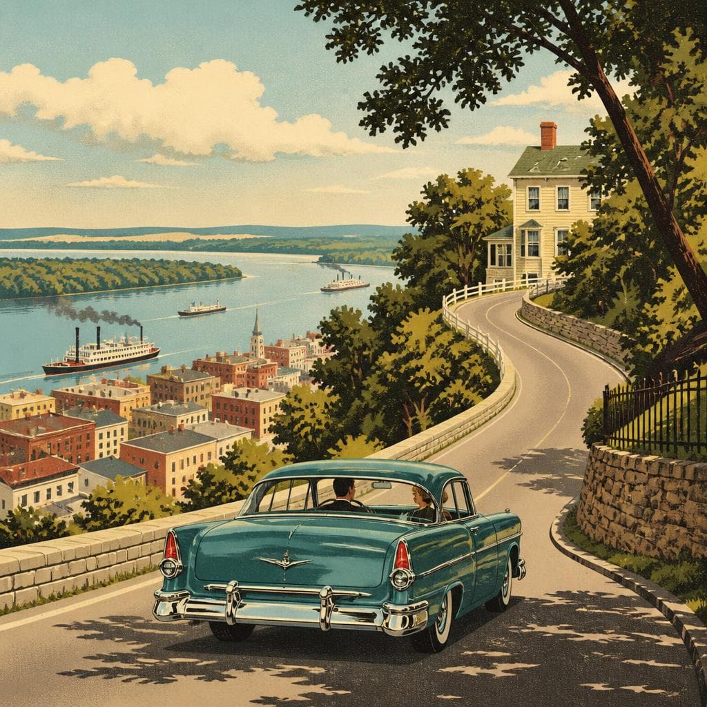 Cover art for The Shortcut That Became Dubuque’s Signature Climb