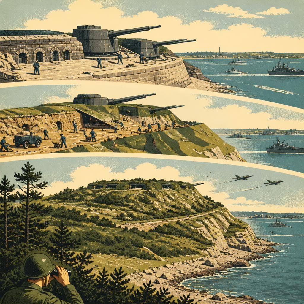 Cover art for When Fort Rodman Learned to Disappear