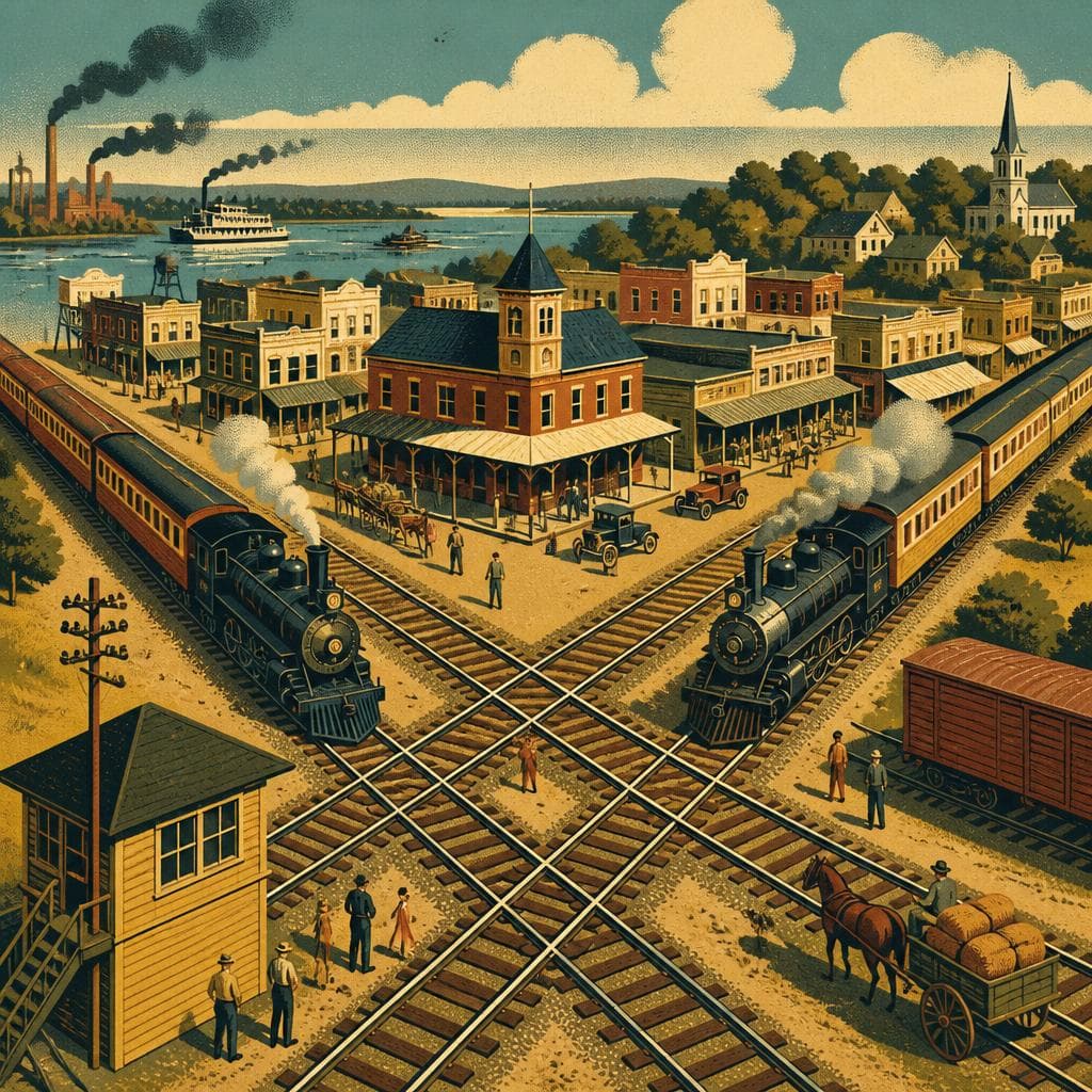 Cover art for Where the Rails Made Corinth Matter