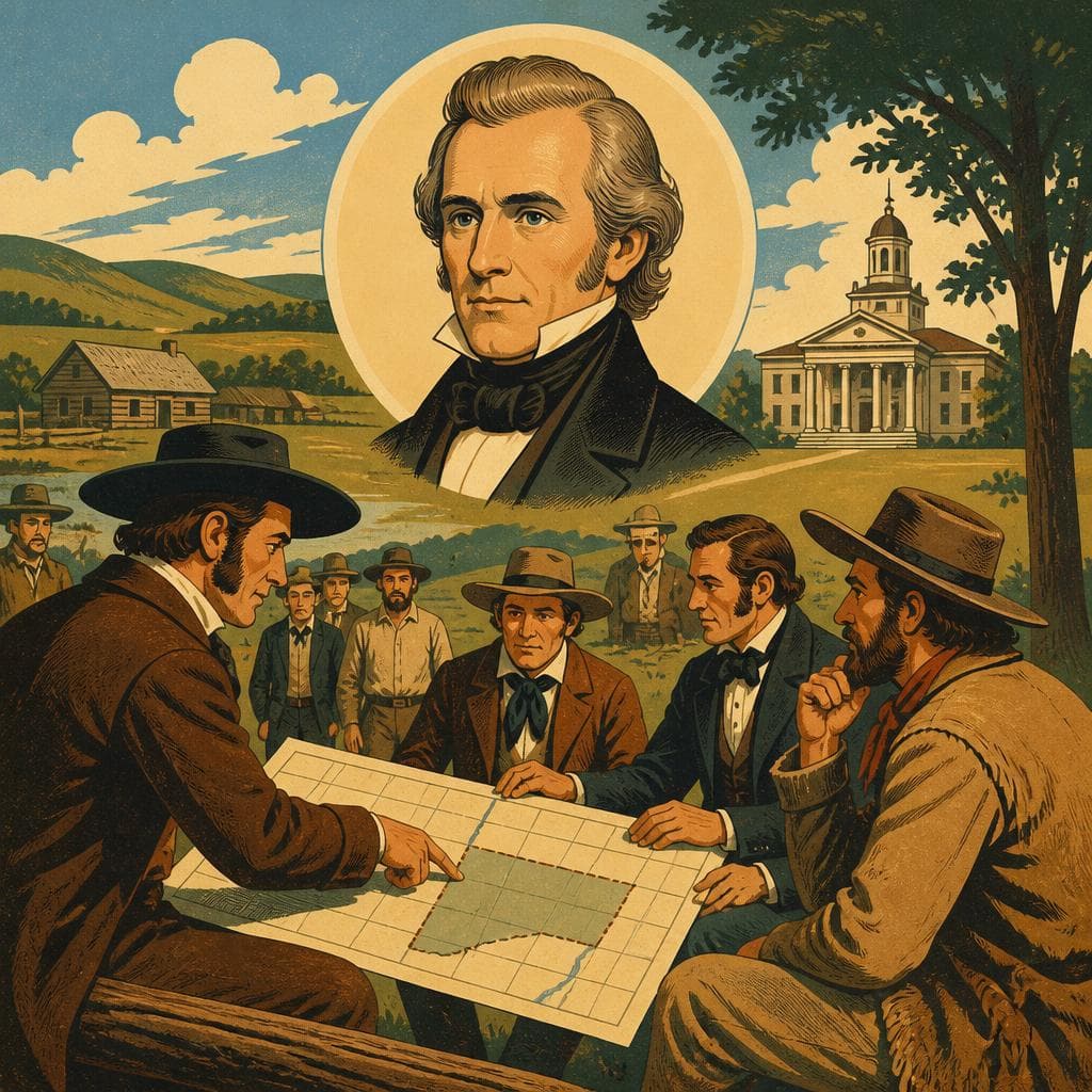 Cover art for Before the Presidency, a County Took His Name