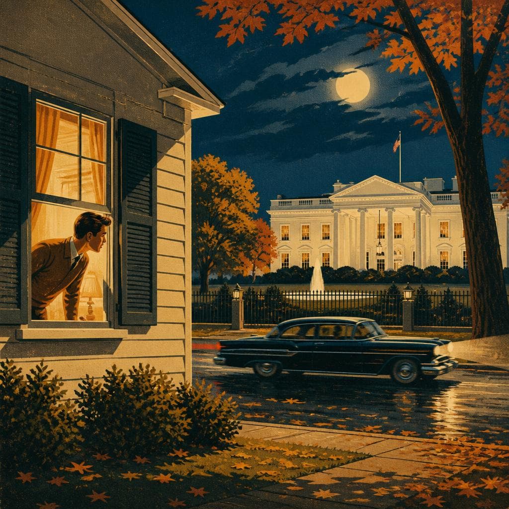 Cover art for One October Night Before the White House