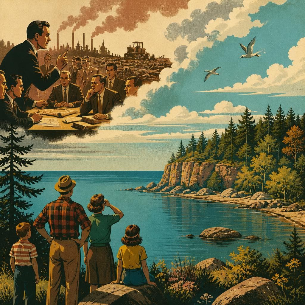 Cover art for When a Long Fight Became Lakeshore