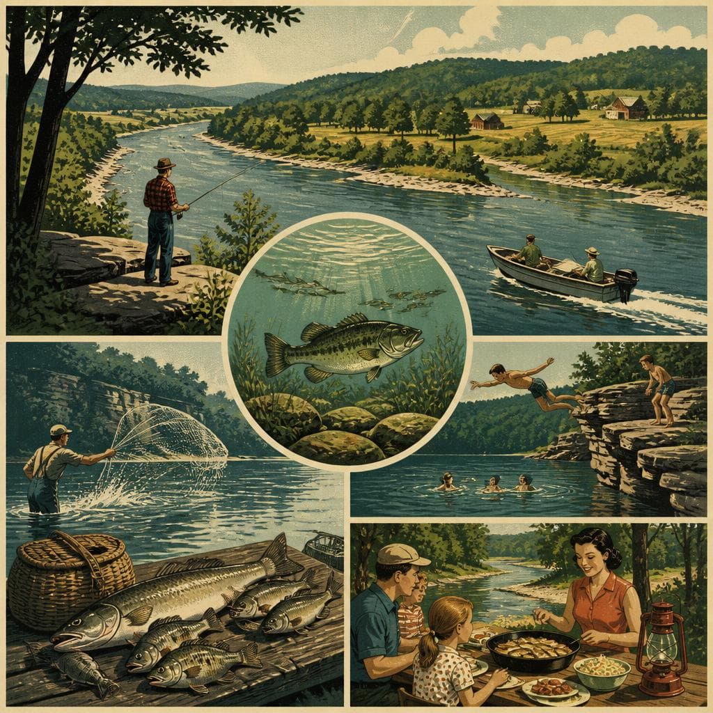 Cover art for Where the Black River Feeds and Entertains