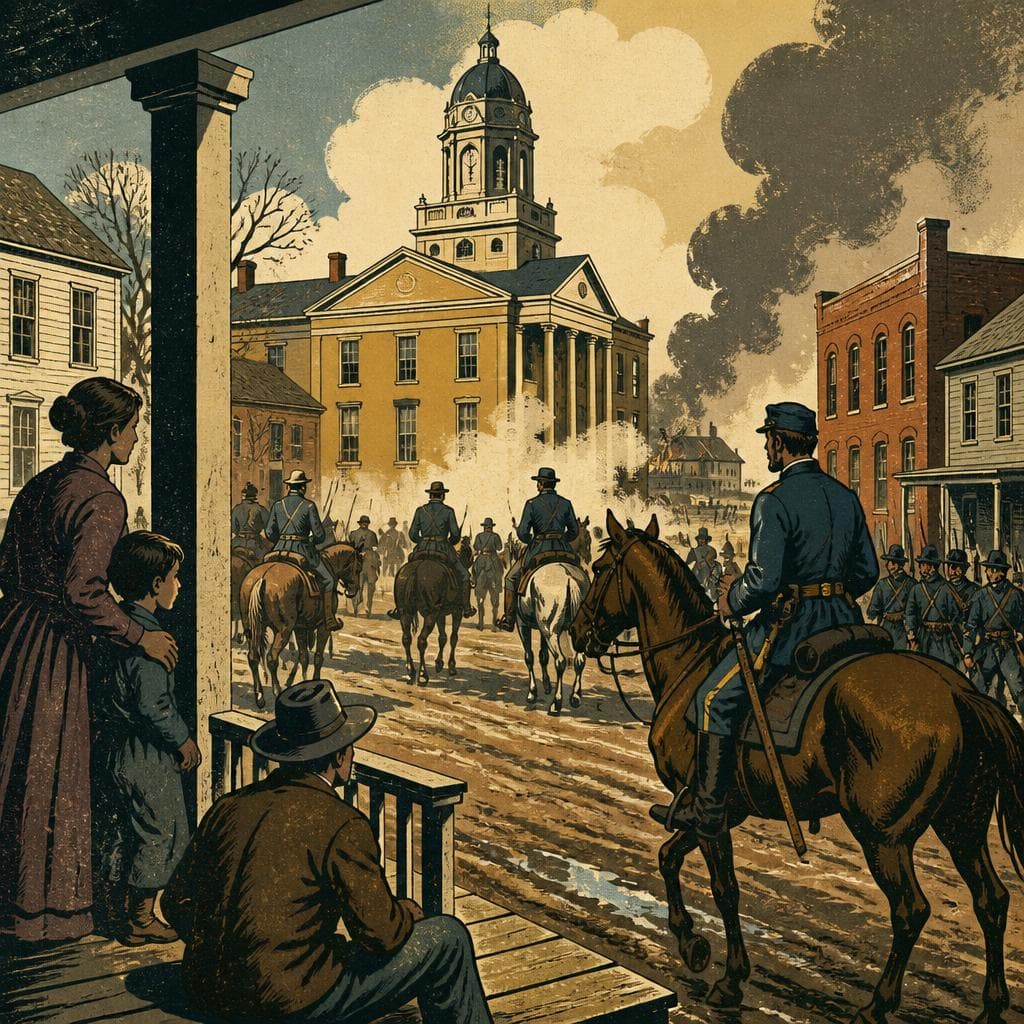 Cover art for When the War Came Through Buffalo