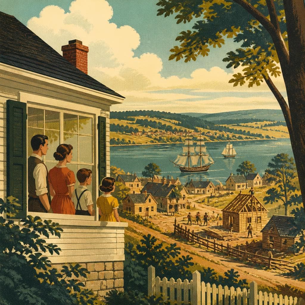 Cover art for The House That Watched Albany Begin