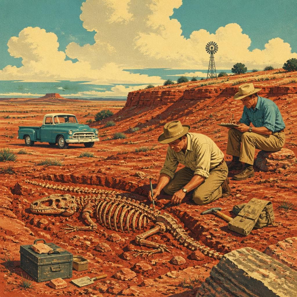 Cover art for Before Dinosaurs, in the Red Dirt Near Seymour