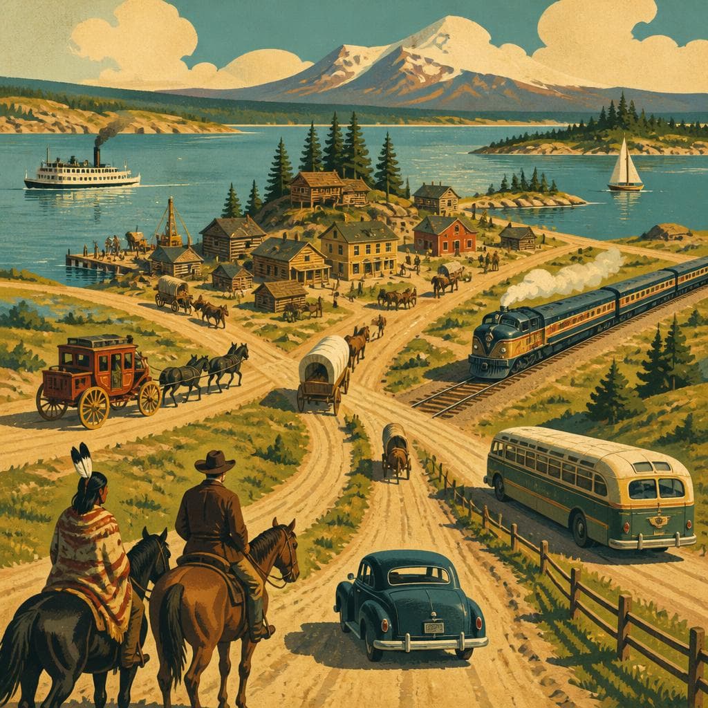 Cover art for Where the Road Kept Finding Grand Island