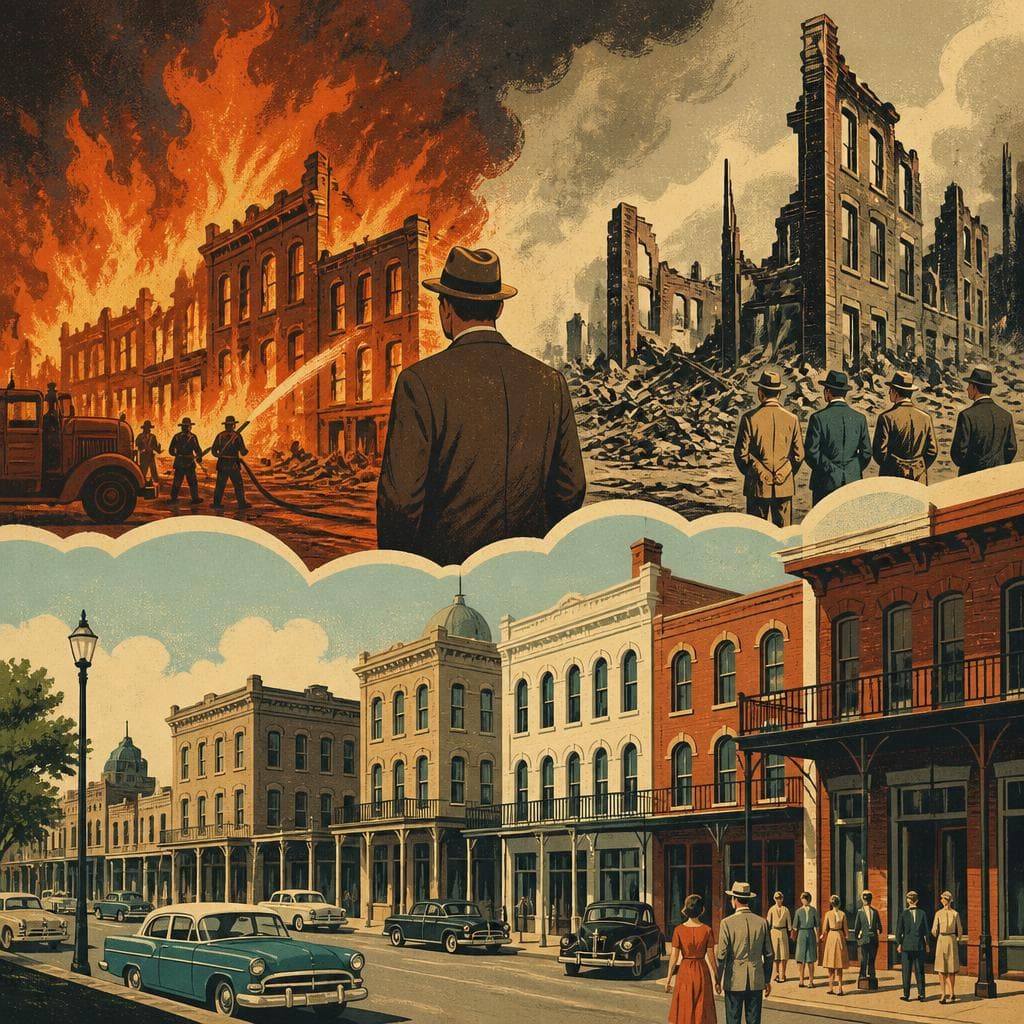 Cover art for How Fire Gave Whiskey Row Its Lasting Face