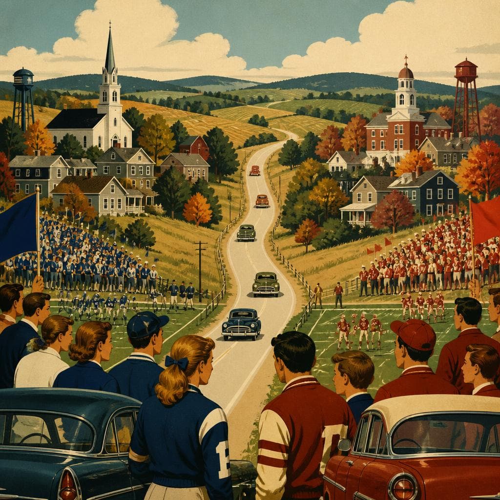 Cover art for Where the Next Town Is Also the Opponent