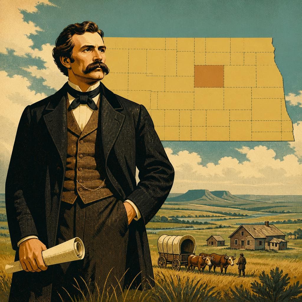 Cover art for The Man Behind Towner County