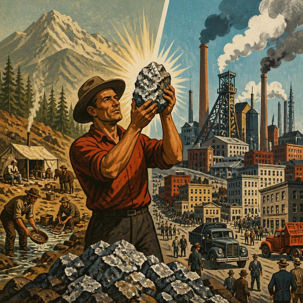 Cover art for When Ore Made Eureka Roar
