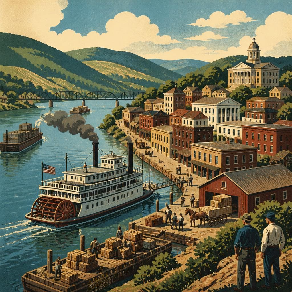 Cover art for Where the River Made the County Seat