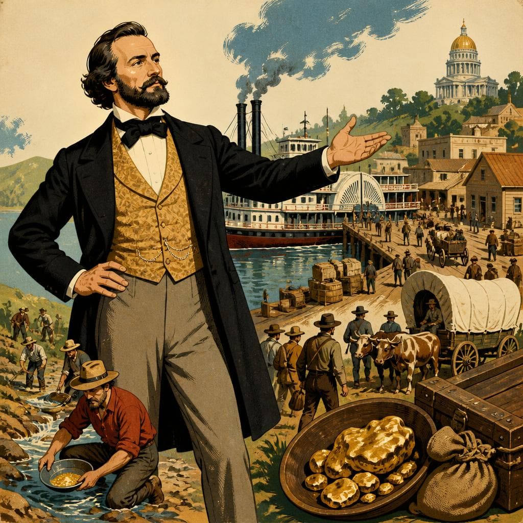 Cover art for Sam Brannan and the Business of Gold Fever