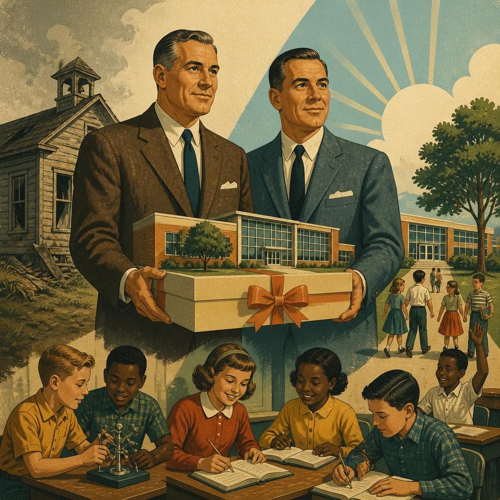 Cover art for The Gift That Kept a School Alive