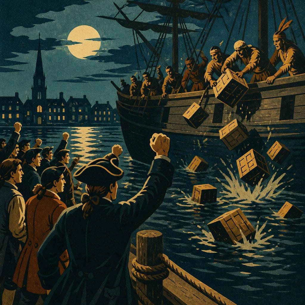 Cover art for The Night Tea Became Defiance