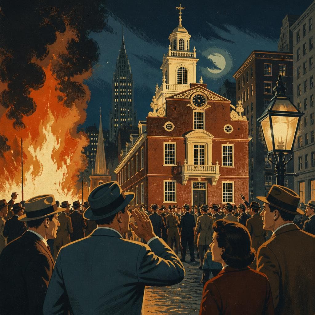Cover art for Where King Street Caught Fire