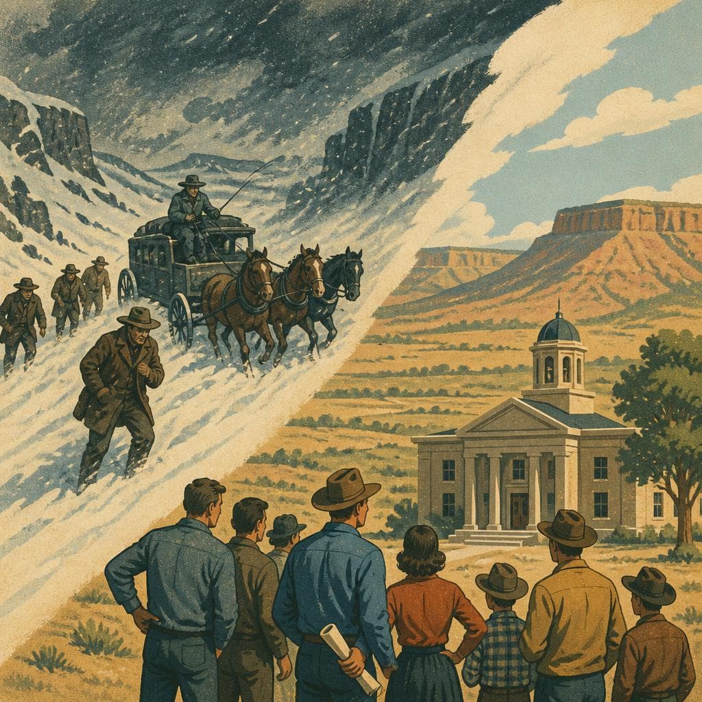 Cover art for A County Born of Distance
