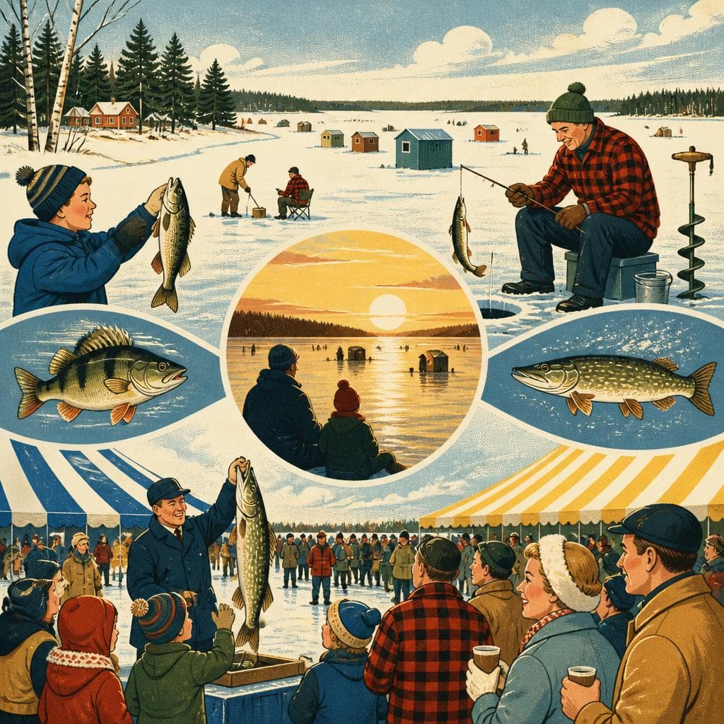 Cover art for When Houghton Lake Turns Into a Winter Playground