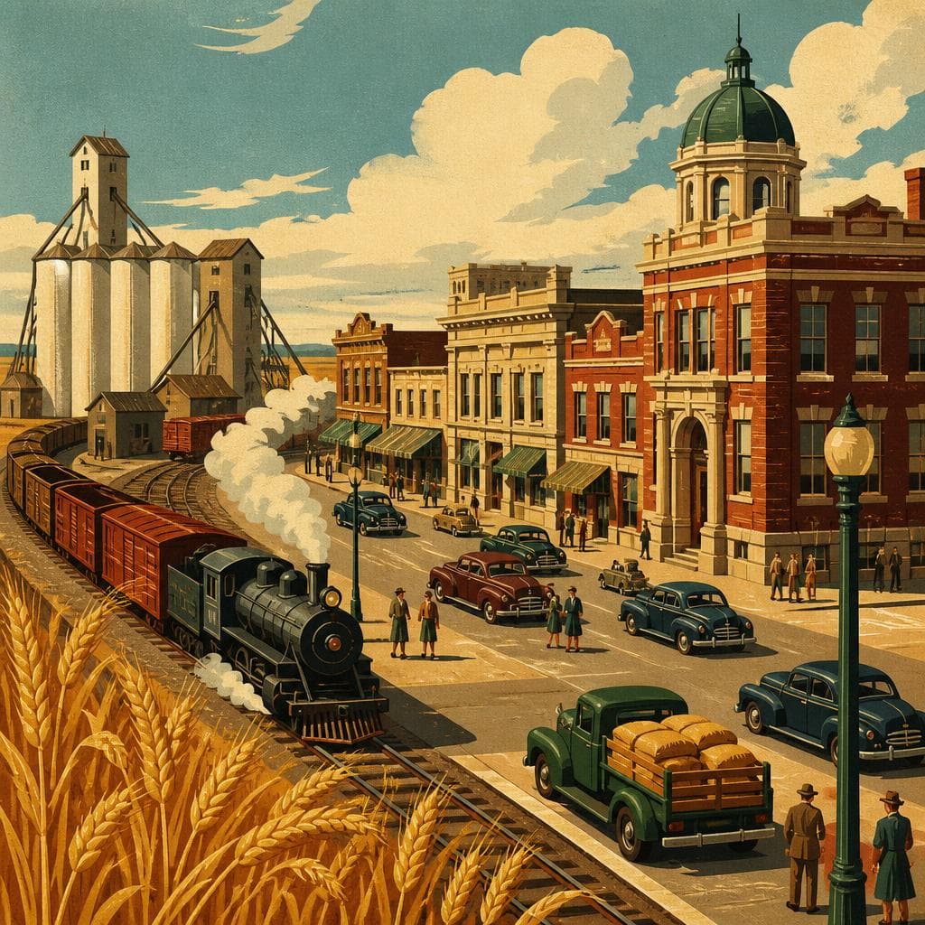 Cover art for What Ritzville Built to Face the Rails