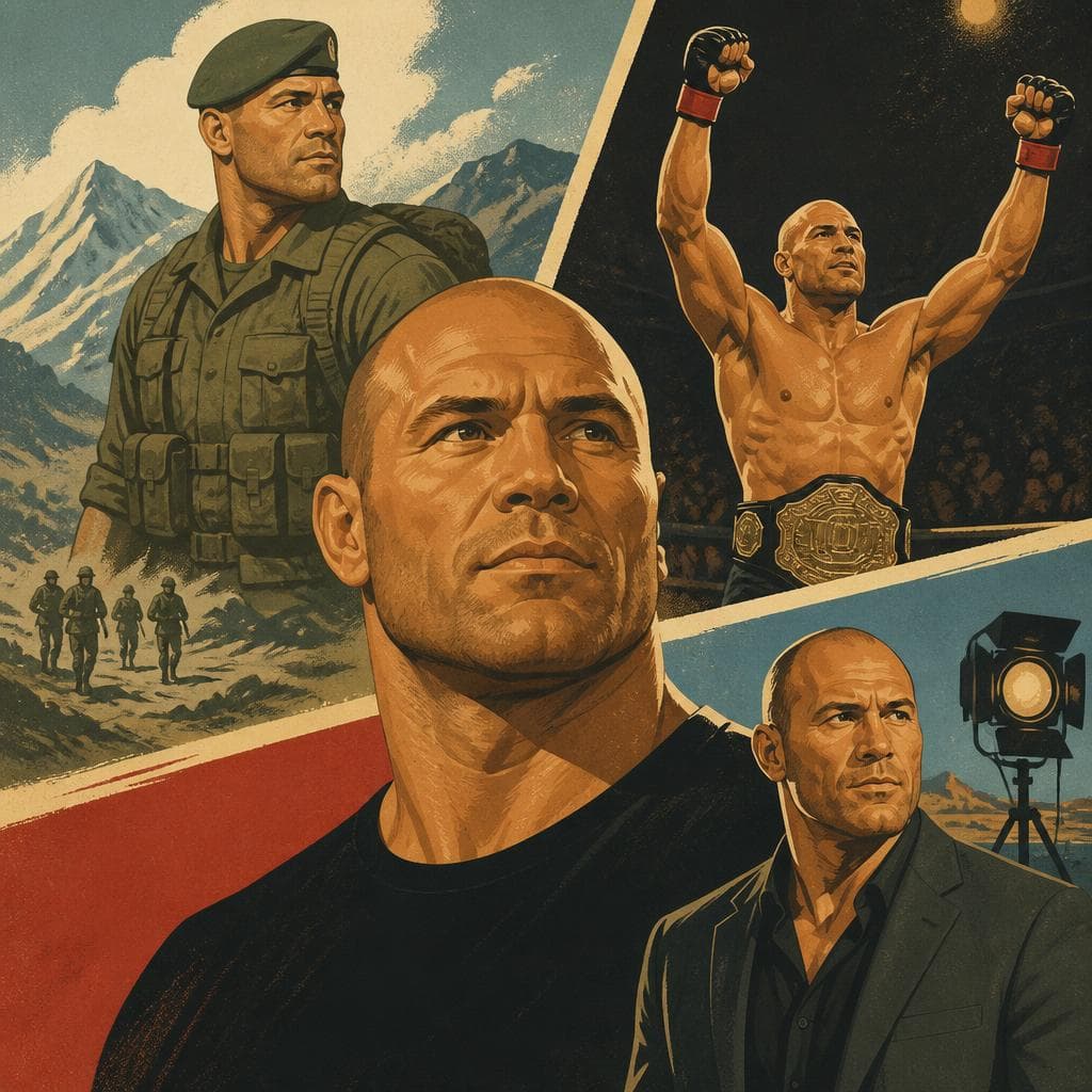 Cover art for Randy Couture’s Second Acts