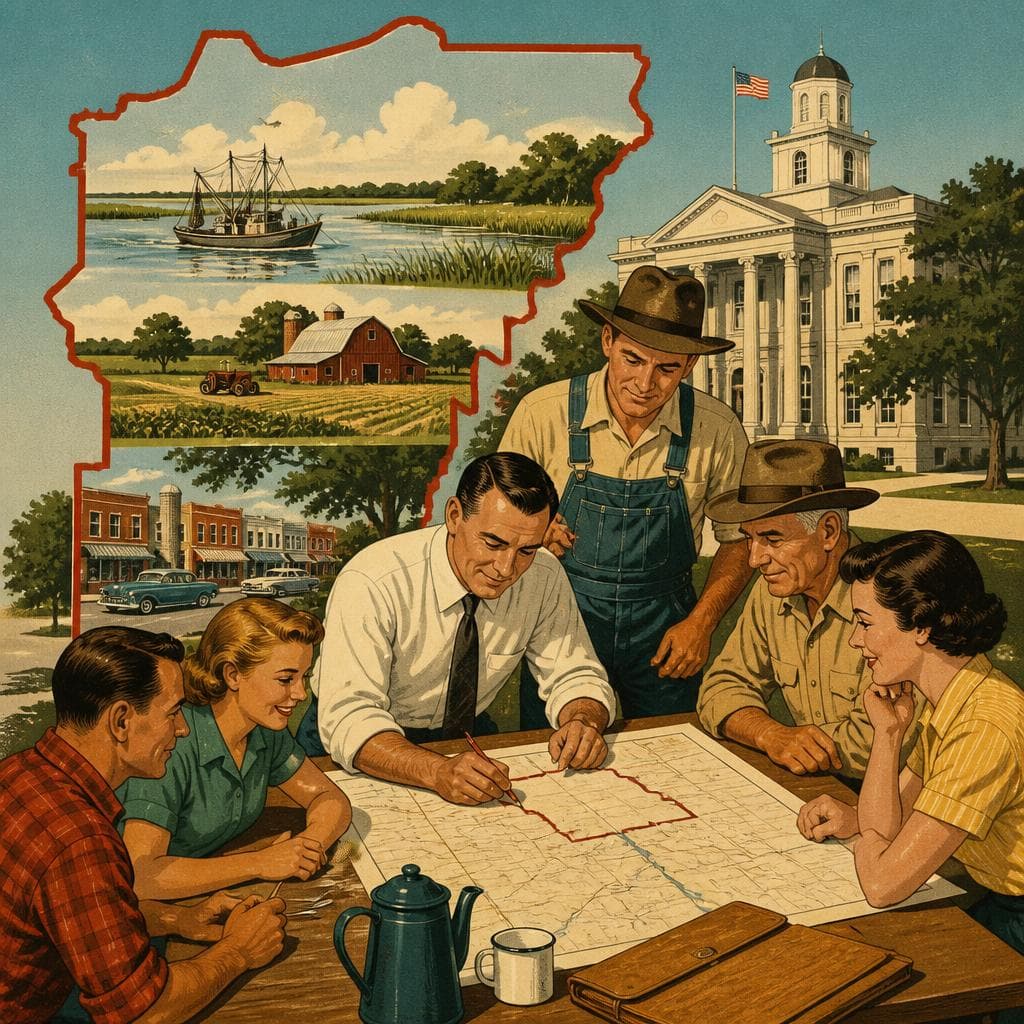 Cover art for When Dixie County Drew Its Own Line