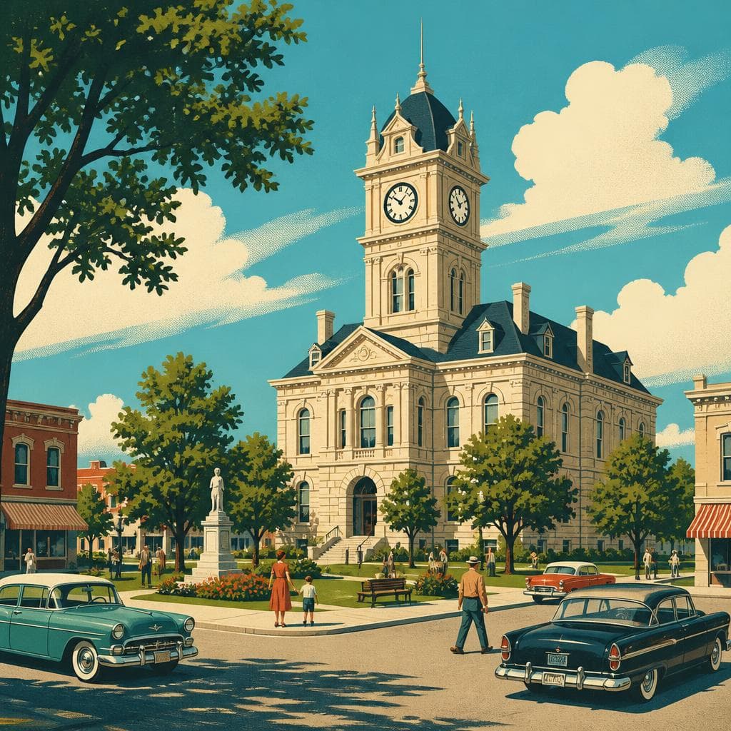 Cover art for The Clock Tower at the Center of Town