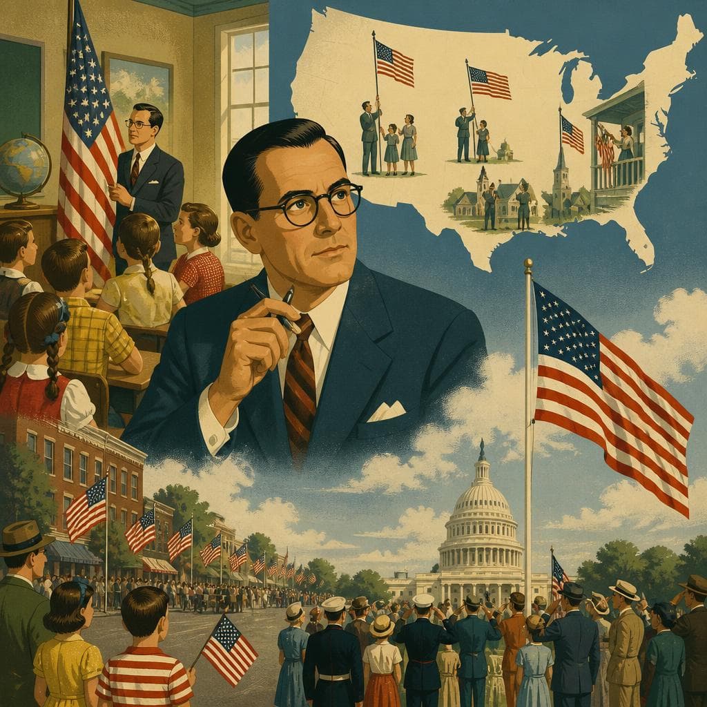 Cover art for From a Waubeka Classroom to Flag Day