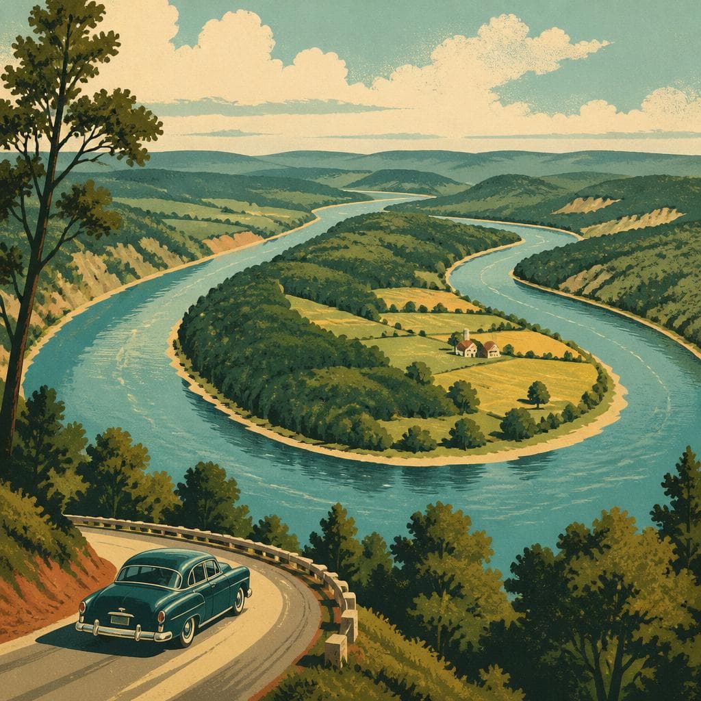 Cover art for Where Kentucky Ends by Way of Tennessee