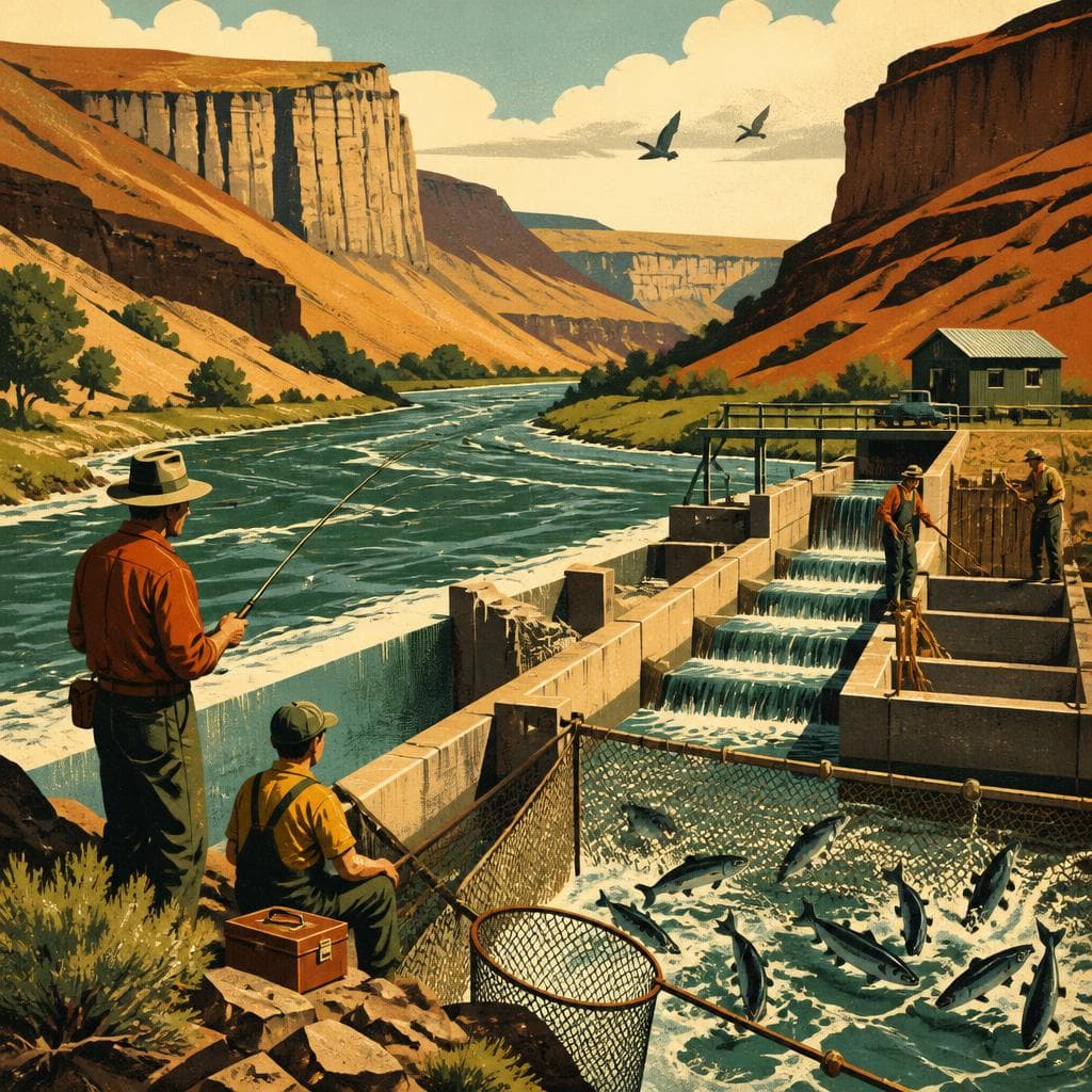 Cover art for The Green Thread at Sherman County’s Edge