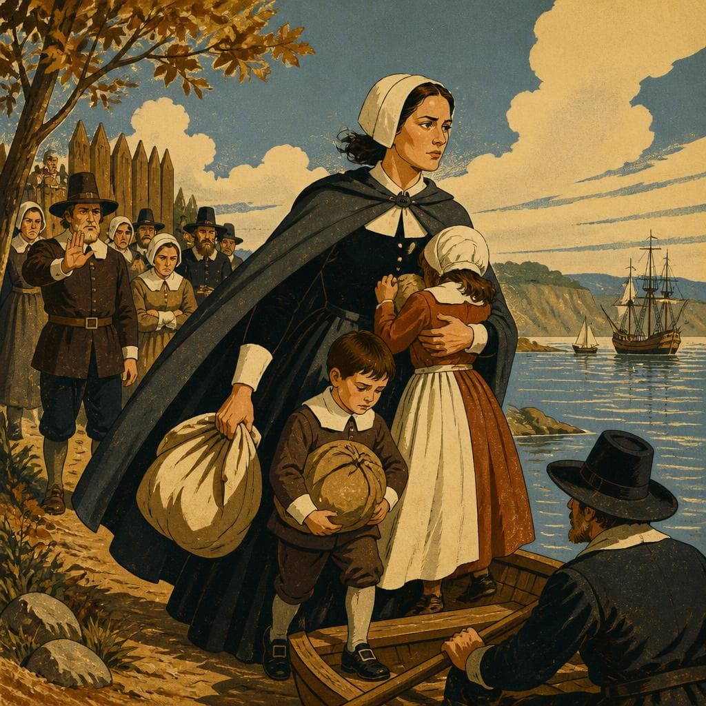 Cover art for Anne Hutchinson at the Edge of New Netherland