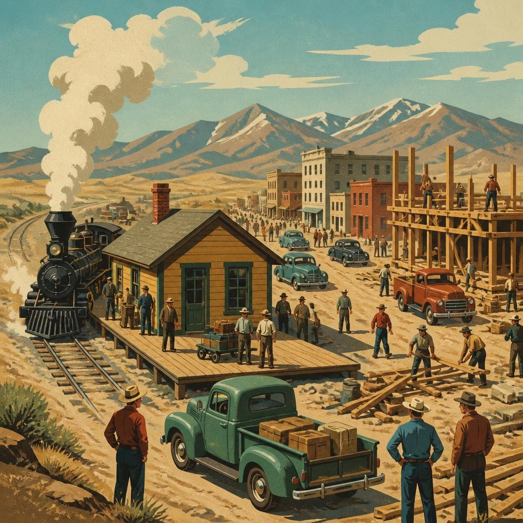 Cover art for When a Depot Became Elko