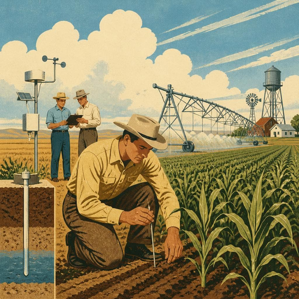 Cover art for How Tribune Farms More With Less Water