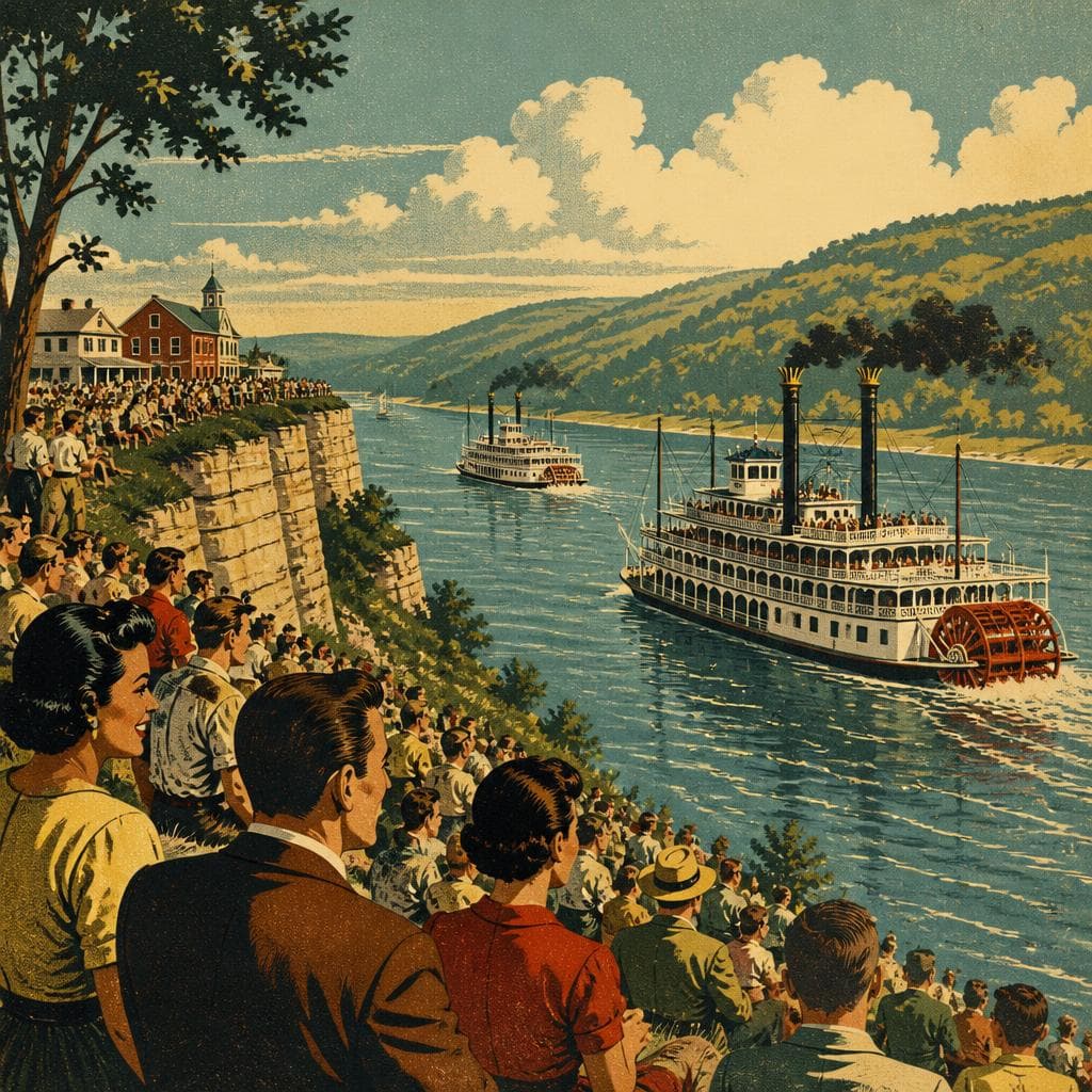 Cover art for When River Music Climbed the Ripley Bluffs