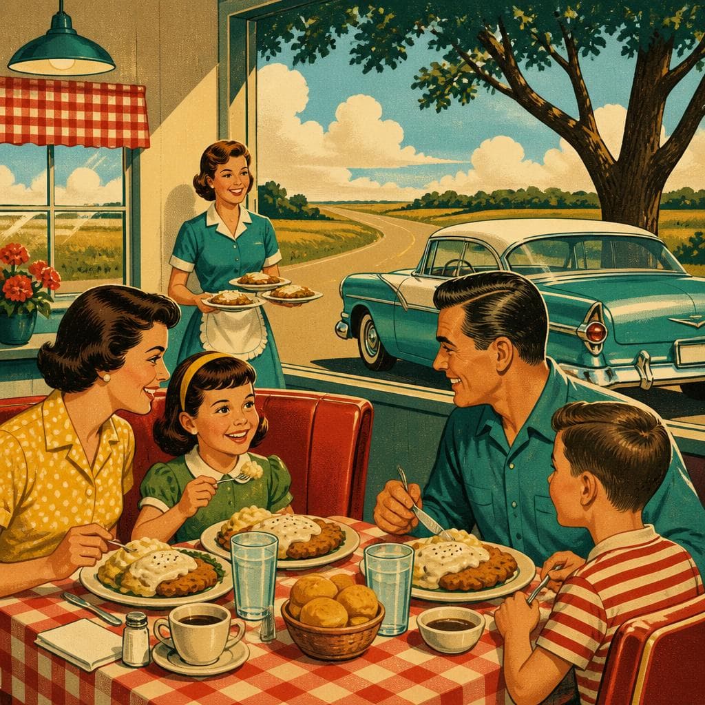 Cover art for Where Route 66 Meets the Chicken-Fried Steak